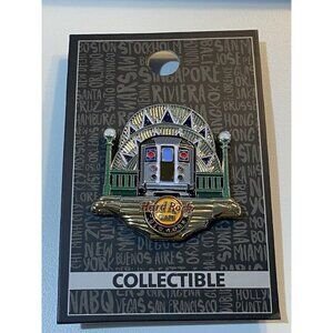 Hard Rock Cafe New York City Core Subway Station 3D Pin NYC 2017 NEW